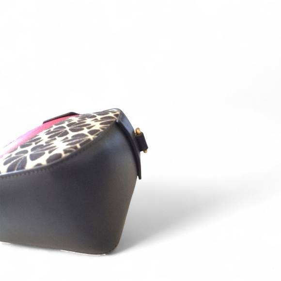 Kate Spade Black and Pink Floral Crossbody Bag - Picture 7 of 15